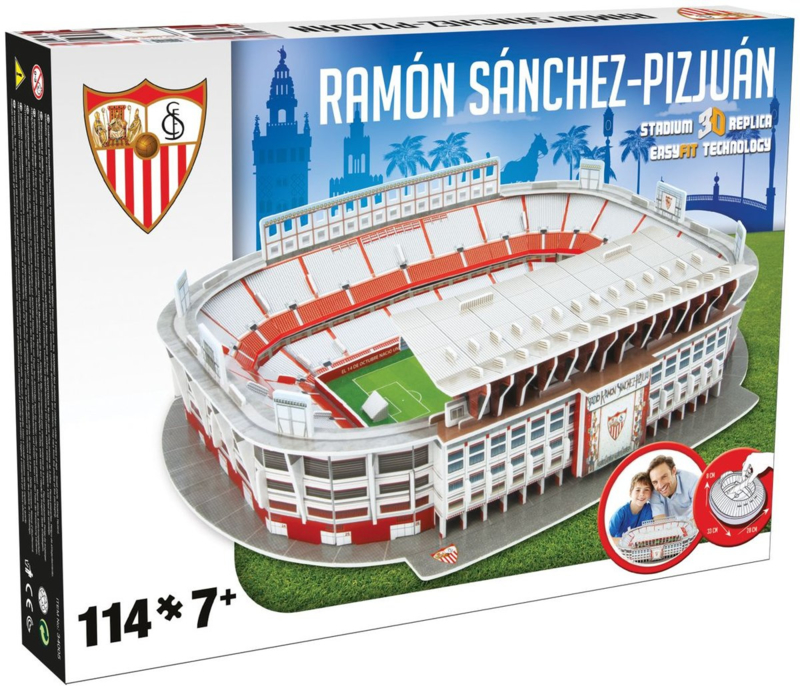 Sevilla FC Estadio Ramón Sánchez Pizjuán 3D stadion puzzel - 1891 Shop