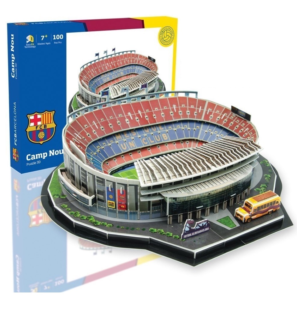 plank pariteit De eigenaar Barcelona Camp Nou 3D stadion puzzel - 1891 Shop