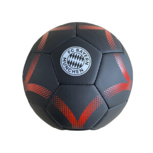 FC Bayern Munchen bal rood/zwart maat 5