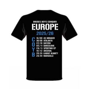 T-shirt Bruges Boys conquer Europe 2025/2026