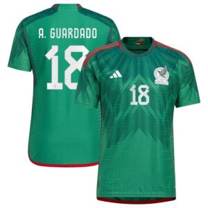 Mexico adidas home shirt 2022/23 'Andres Guardado'
