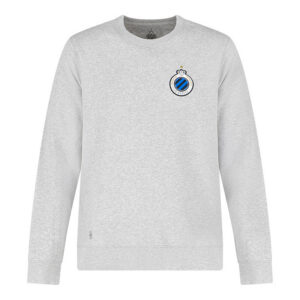 Grijze Club Brugge sweater met logo
