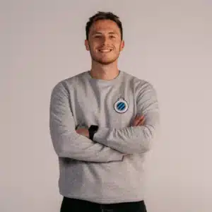 Alternative view of Grijze Club Brugge sweater met logo