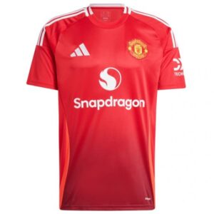 Alternative view of Manchester United adidas home shirt 2024/25 'Bruno Fernandes'