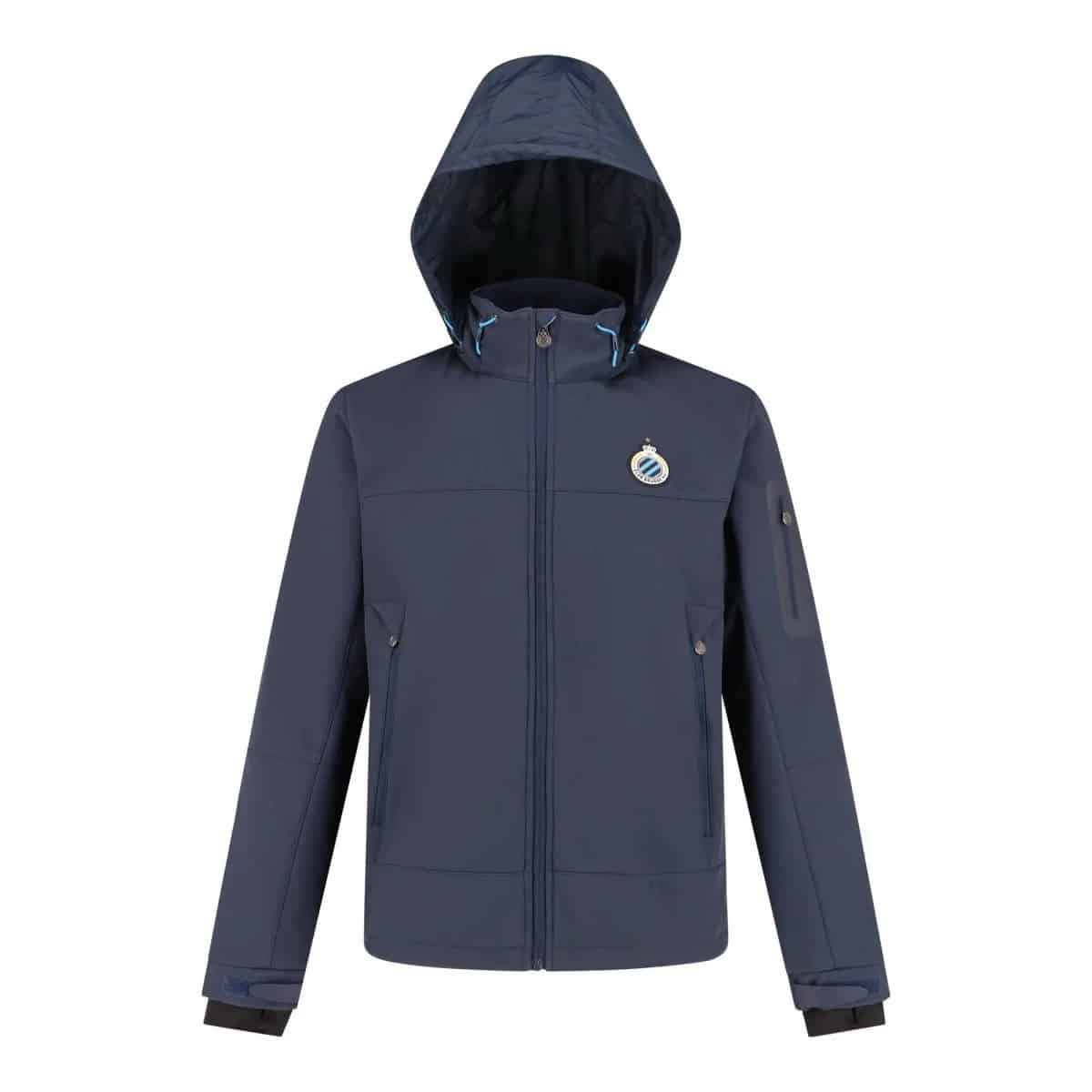 Club Brugge Softshell jacket navy