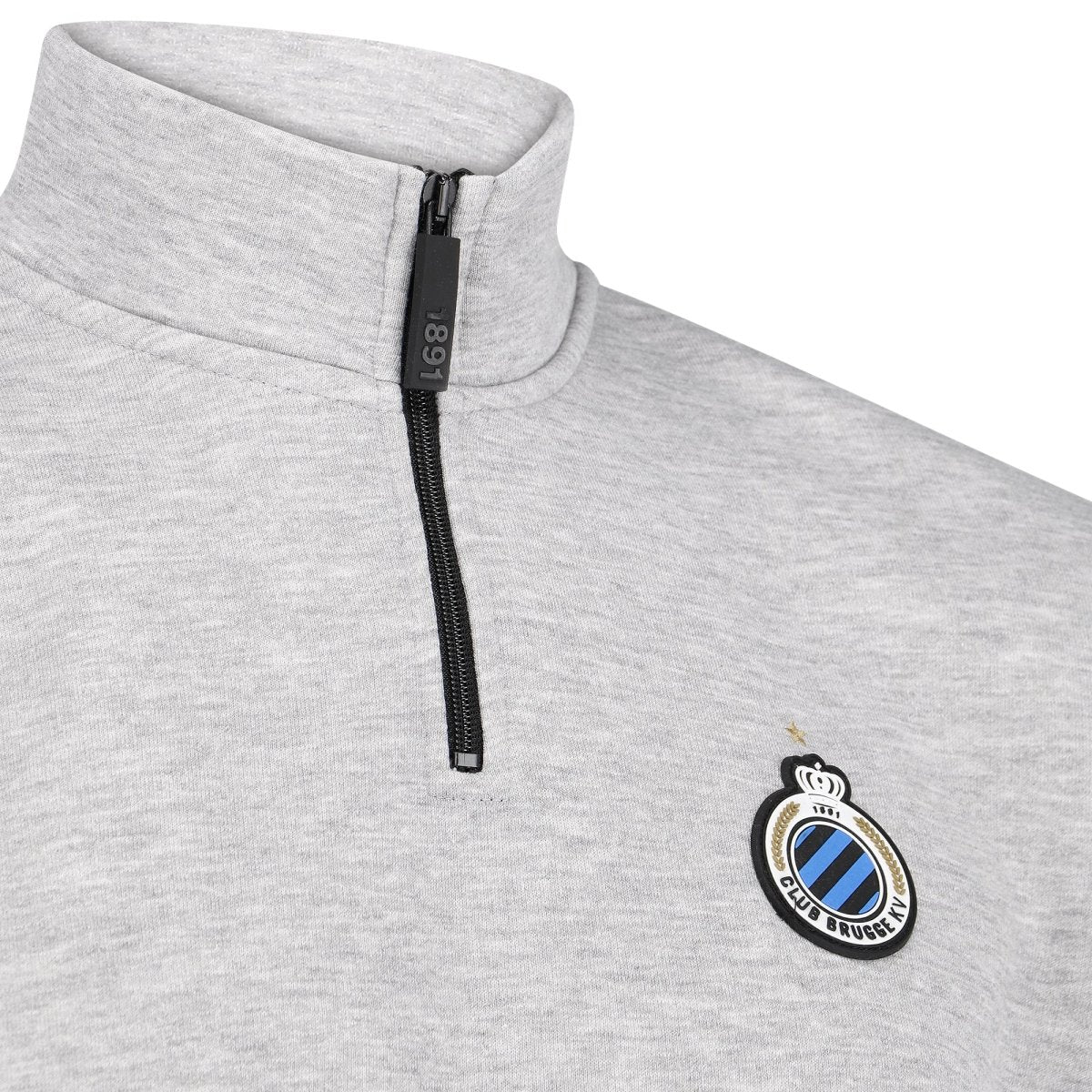 Club Brugge upcycled sweater met sjaal in verwerkt - Afbeelding 2