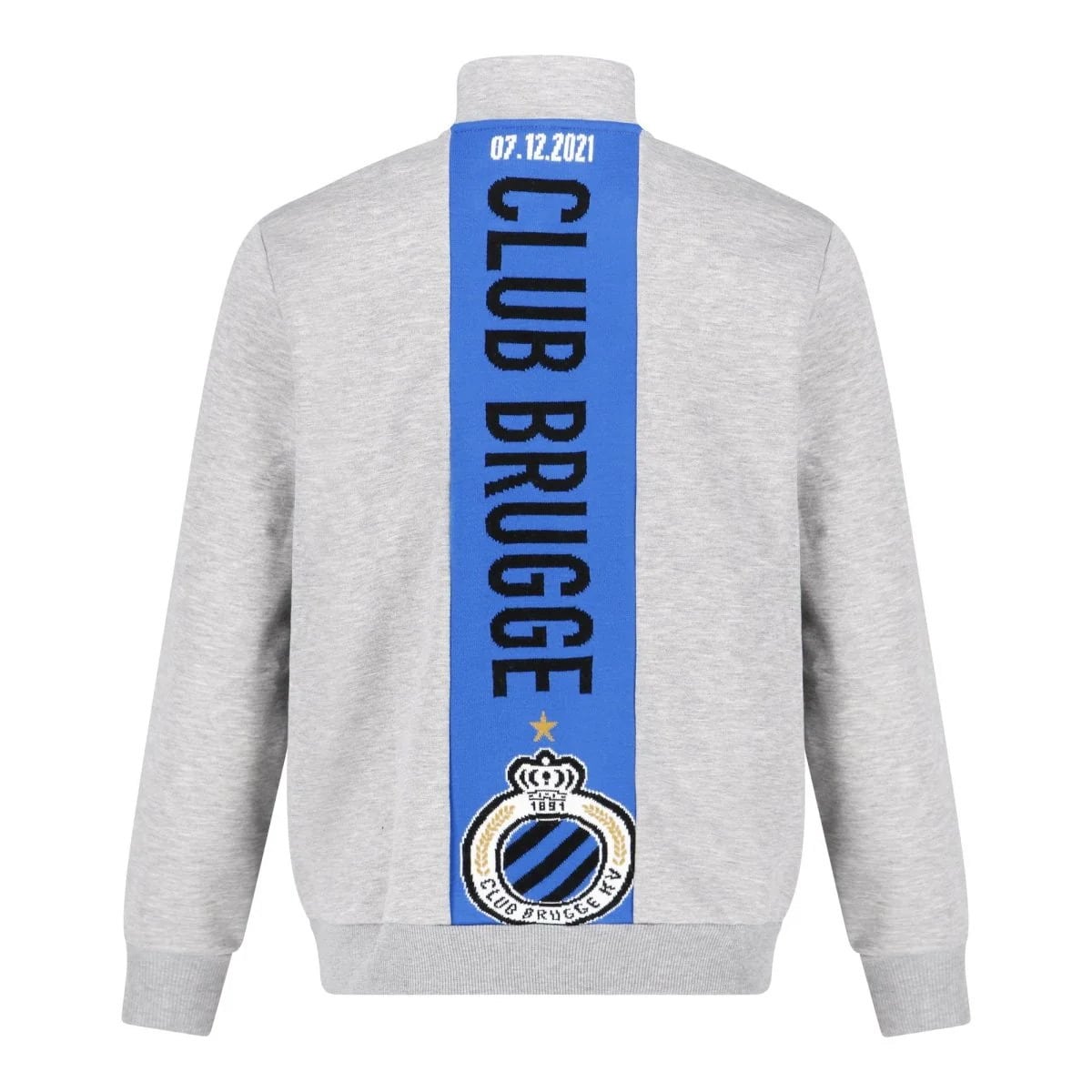 Club Brugge upcycled sweater met sjaal in verwerkt - Afbeelding 3