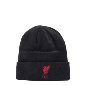 Zwarte muts Liverpool FC met dubbele rand 'official item'