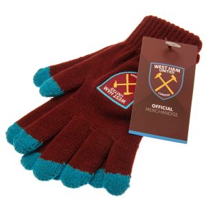 West Ham touchscreen handschoenen volwassenen