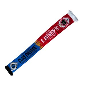 Sjaal Club Brugge v Antwerp Champions bekerfinale 2020 (zeer zeldzaam Corona finale zonder publiek)