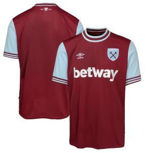 Umbro home shirt West Ham United 2024/25