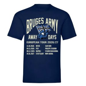 T-shirt Bruges Army European tour 2026/2027